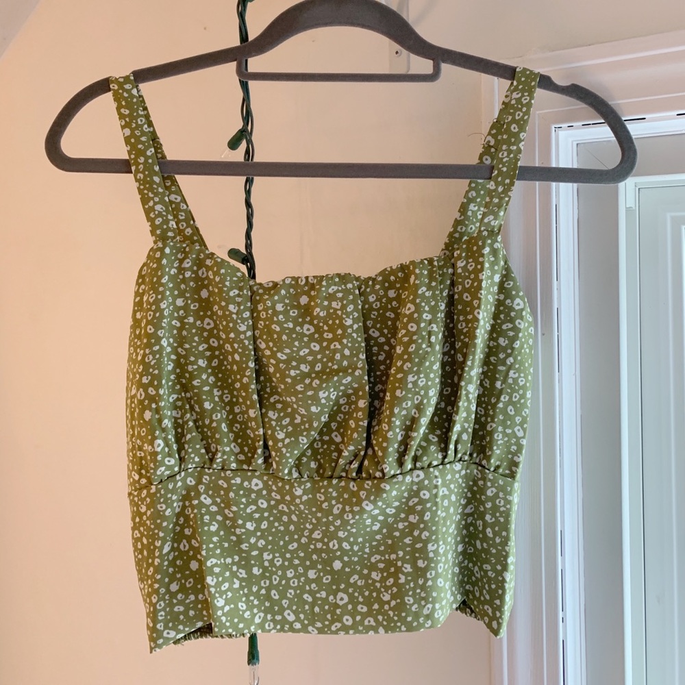 Floral tank top